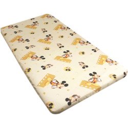 Cearceaf cu elastic soricelul crem