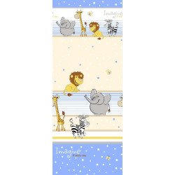 Lenjerie patut bebe cu 4 piese ursuletul marinar