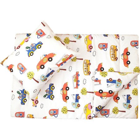 Lenjerie pat copii traffic