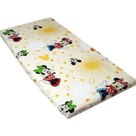 Cearceaf cu elastic soricelul multicolor