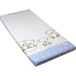 Cearceaf cu elastic ursuletul cu luna albastru