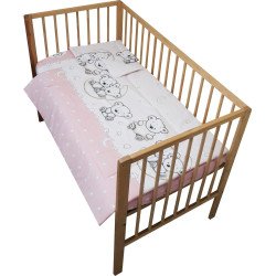 Lenjerie patut bebe cu 3 piese