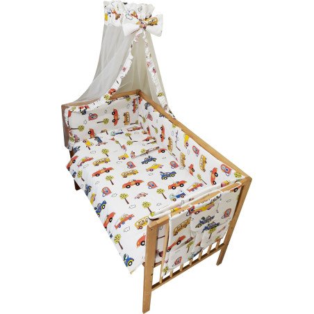 Lenjerie patut bebe cu 7 piese Traffic