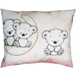 Perna ursuletul mare pe semiluna roz