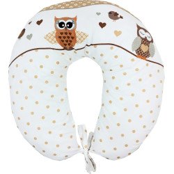 Perna de alaptat cu husa bufnite bej