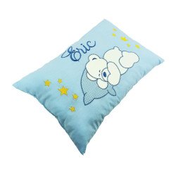 Perna personalizata ursuletul somnoros albastru