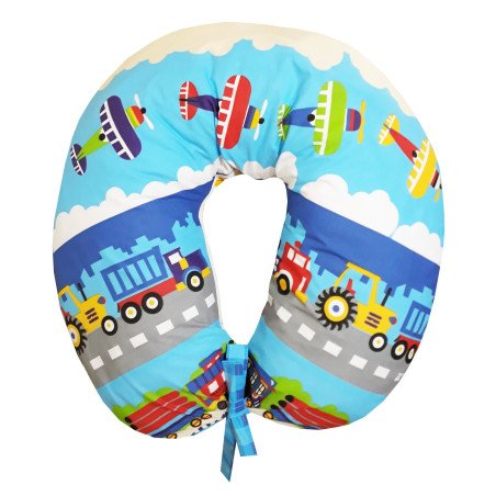 Perna de alaptat cu husa detasabila avioane