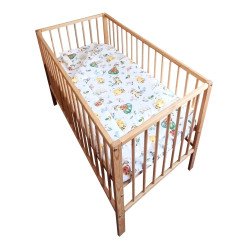 Lenjerie patut bebe cu 3 piese buburuza