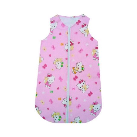 Sac de dormit vara subtire din bumbac pisicuta