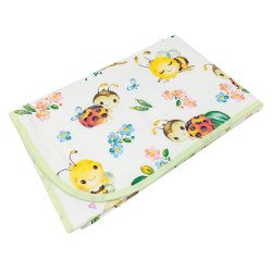 Paturica de vara subtire din bumbac buburuza