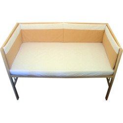 Aparatoare laterala pentru patut bej