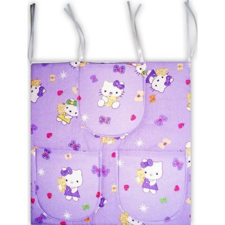 Buzunar pentru patut pisicuta mov