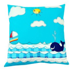 Perna decorativa Bufnite roz