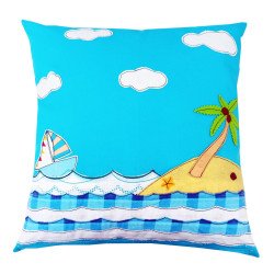 Set perne decorative albastru