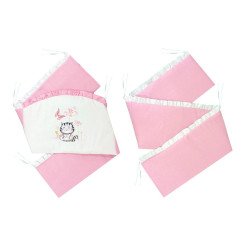 Aparatoare laterala pentru patut cu volanase si bolta marinar