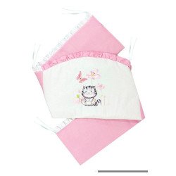 Aparatoare laterala pentru patut cu volanase si bolta marinar