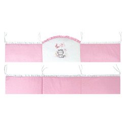 Aparatoare laterala pentru patut cu volanase si bolta marinar