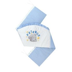 Aparatoare laterala pentru patut cu volanase si bolta Friends