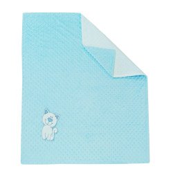 Paturica Minky albastru Pisicuta