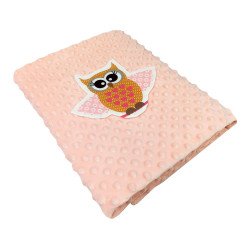 Paturica Minky roz catelusi