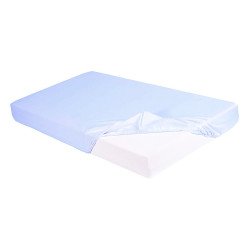 Cearceaf cu elastic albastru