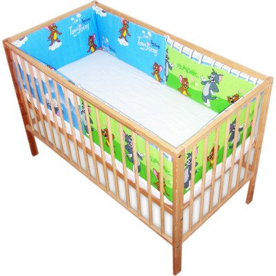 Lenjerie patut bebe cu 7 piese Tom