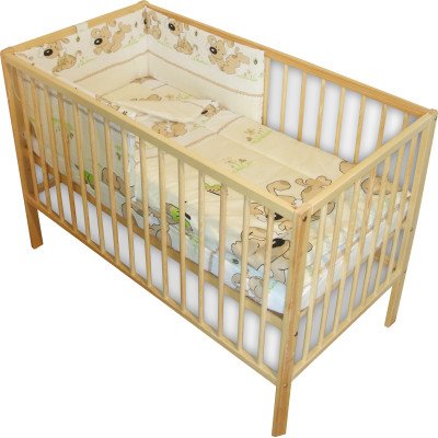 Lenjerie patut bebe cu 7 piese catelus cu baldachin din voal