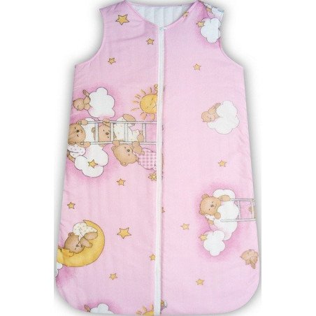 Sac de dormit iarna ursuletul somnoros roz