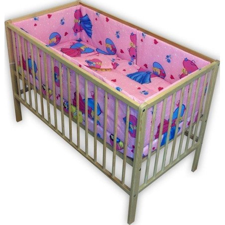 Lenjerie patut bebe cu 5 piese printese