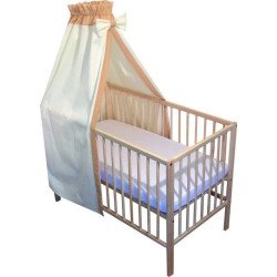 Baldachin patut bebe crem