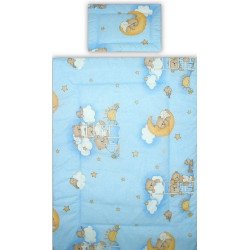 Lenjerie patut bebe cu 2 piese ursuletul somnoros