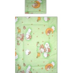 Lenjerie patut bebe cu 2 piese ursuletul somnoros