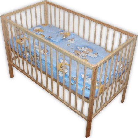 Lenjerie patut bebe cu 3 piese ursuletul somnoros