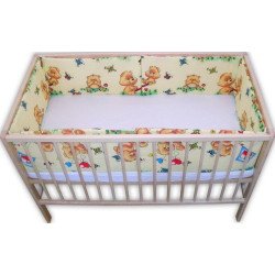 Aparatoare laterala pentru patut ursuletul pe balansor