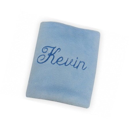 Paturica personalizata albastru Kevin