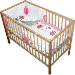 Lenjerie patut bebe cu 4 piese