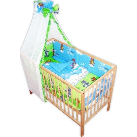 Lenjerie patut bebe cu 6 piese Tom