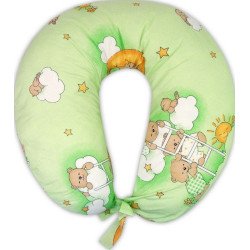 Perna de alaptat cu husa ursuletul pe semiluna verde