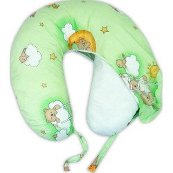 Perna de alaptat cu husa ursuletul pe semiluna verde