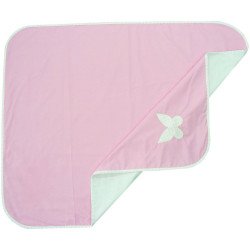 Paturica din bumbac roz fluturas