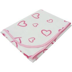 Paturica de vara din bumbac inimioara