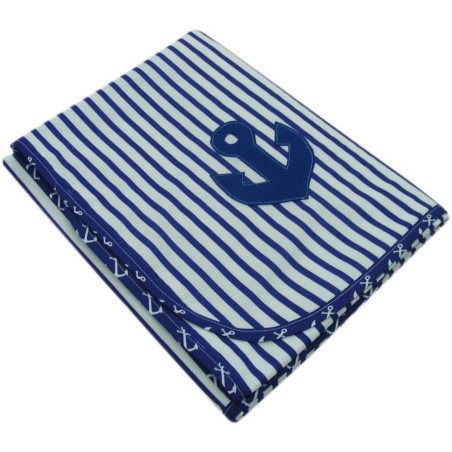 Paturica de vara din bumbac cu dungi