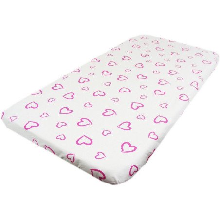 Cearceaf cu elastic inimioare